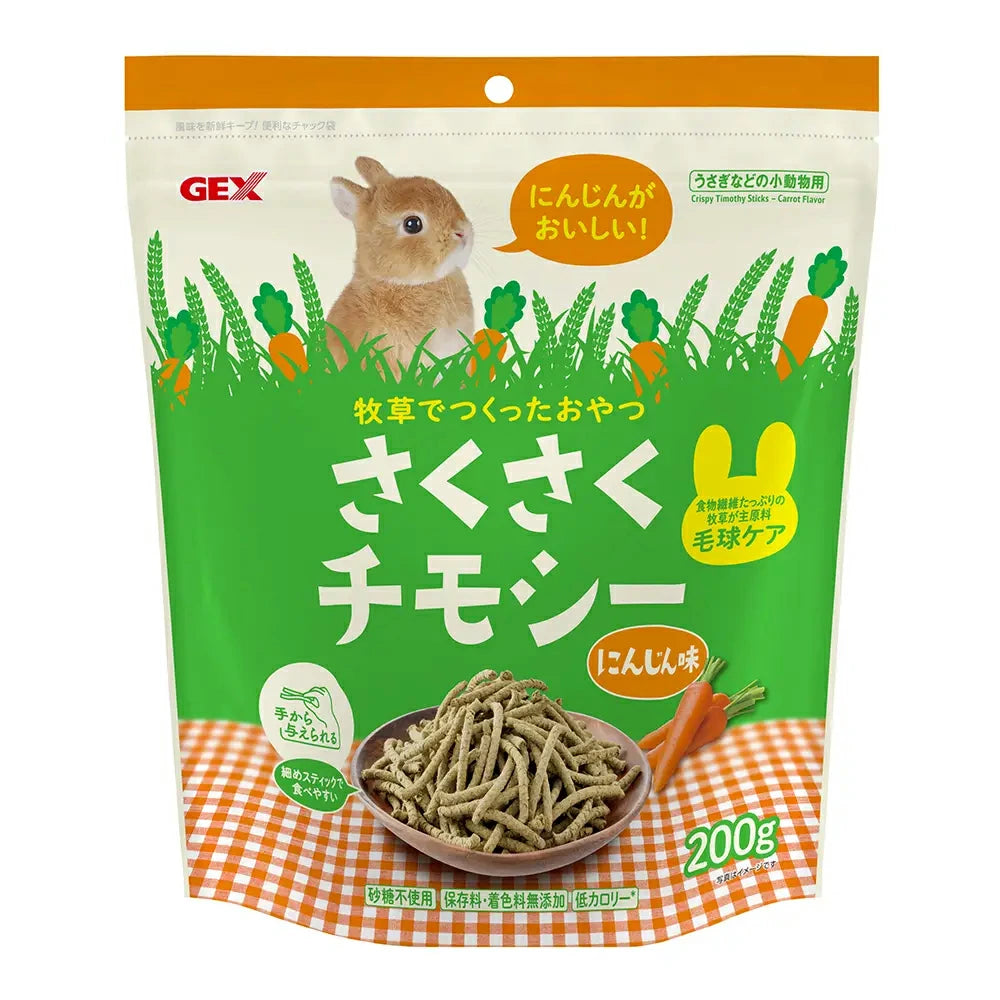 日本GEX胡蘿蔔口味提摩西草脆條