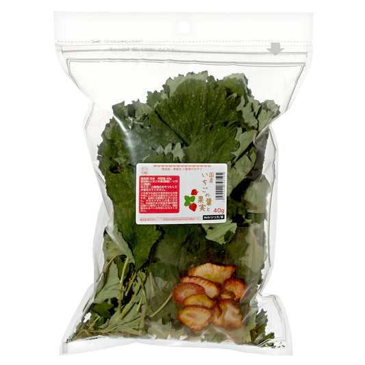 日本Leaf Corp 草莓葉和果實40克