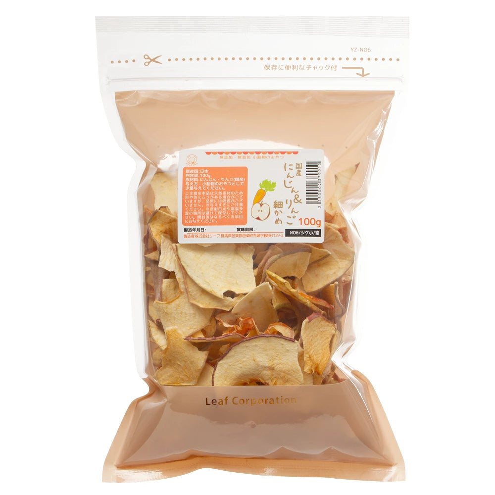 日本Leaf Corp 胡蘿蔔蘋果混合100G