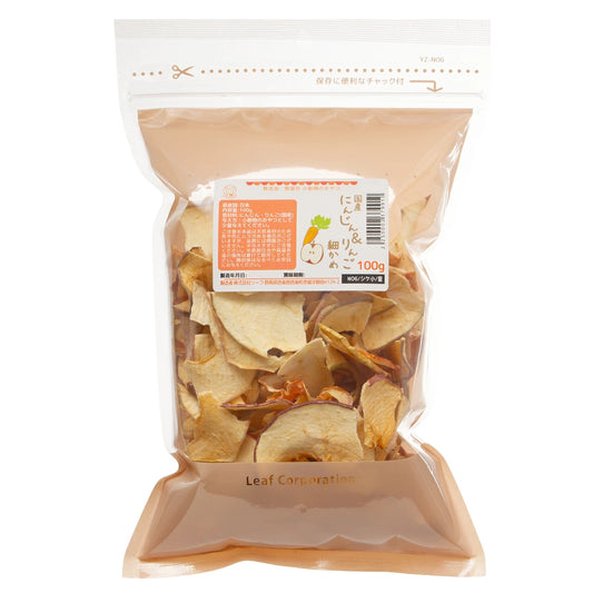 日本Leaf Corp 胡蘿蔔蘋果混合100G