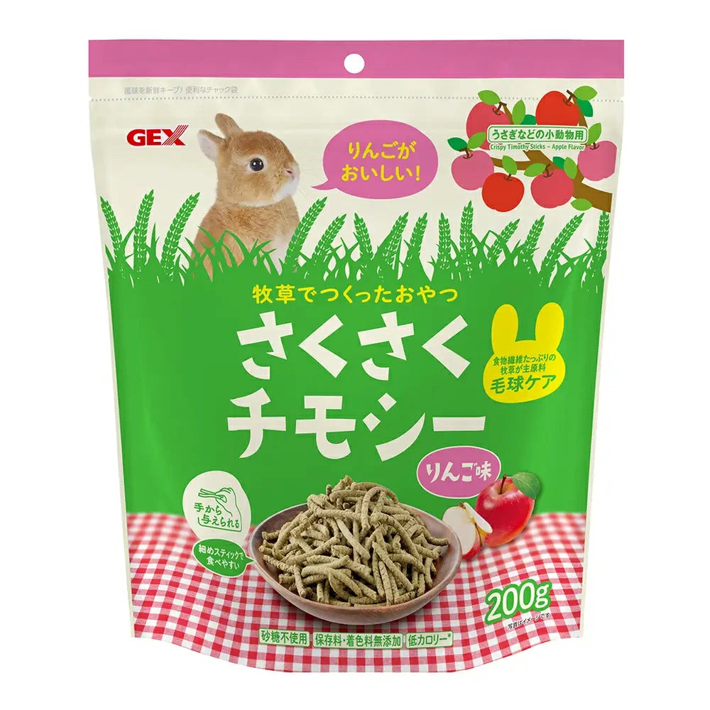 日本GEX蘋果口味提摩西草脆條